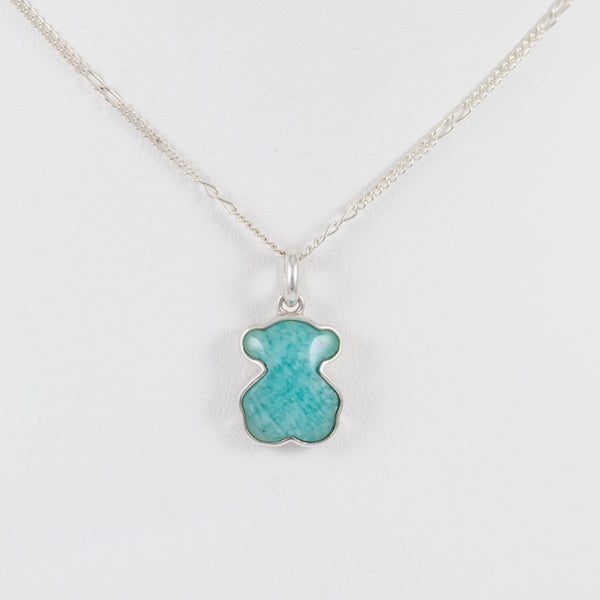 Colgante Tous de Plata 925 con Amazonita New Color