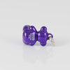 Colgante Tous Bold Bear de oso de acero en morado metalizado