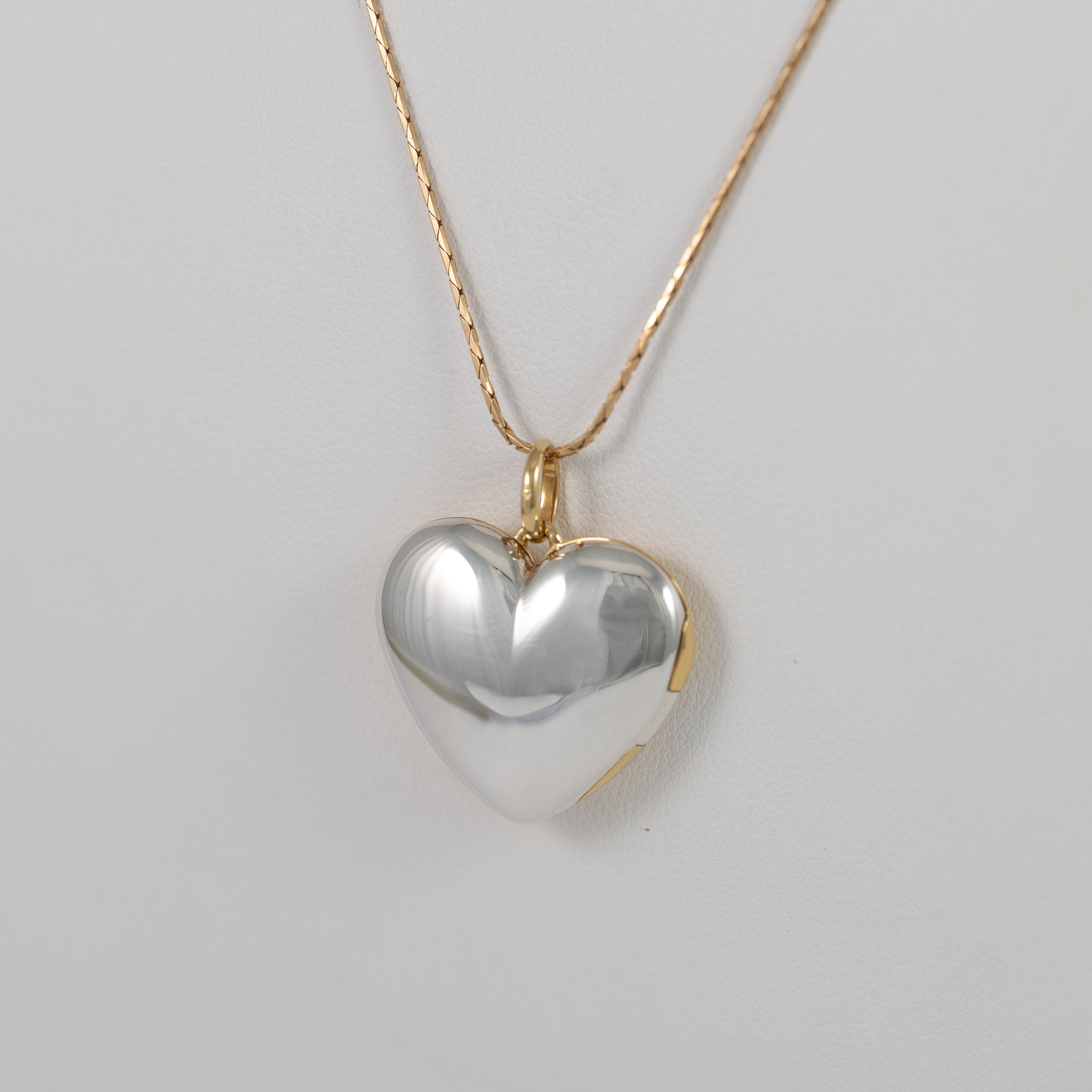 Colgante Tous Corazón Bicolor en Plata 925 Medallions
