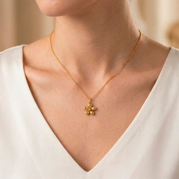 Colgante Tous Flor de Plata Vermeil Daisy