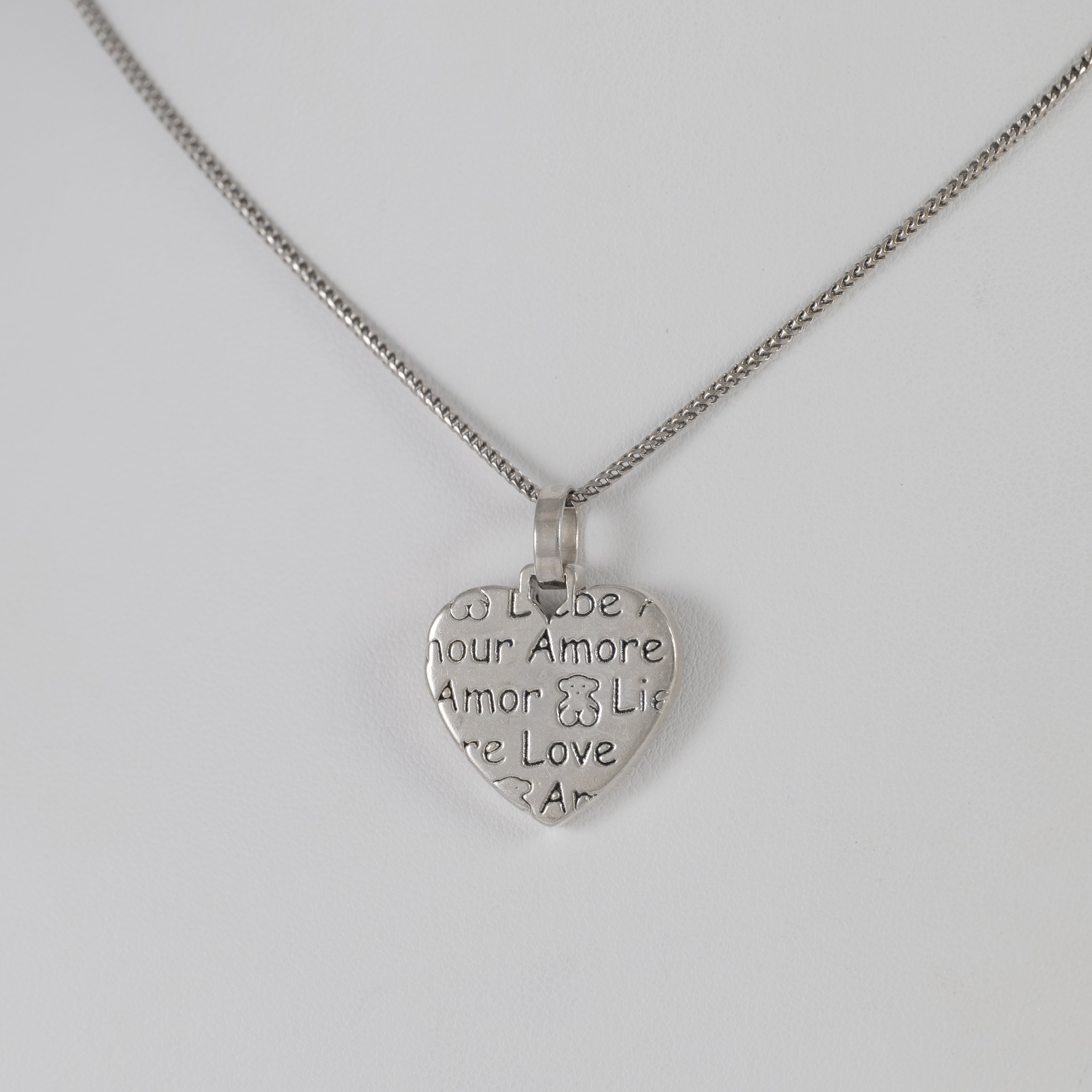 Colgante Tous en Plata 925 Corazon San Valentín