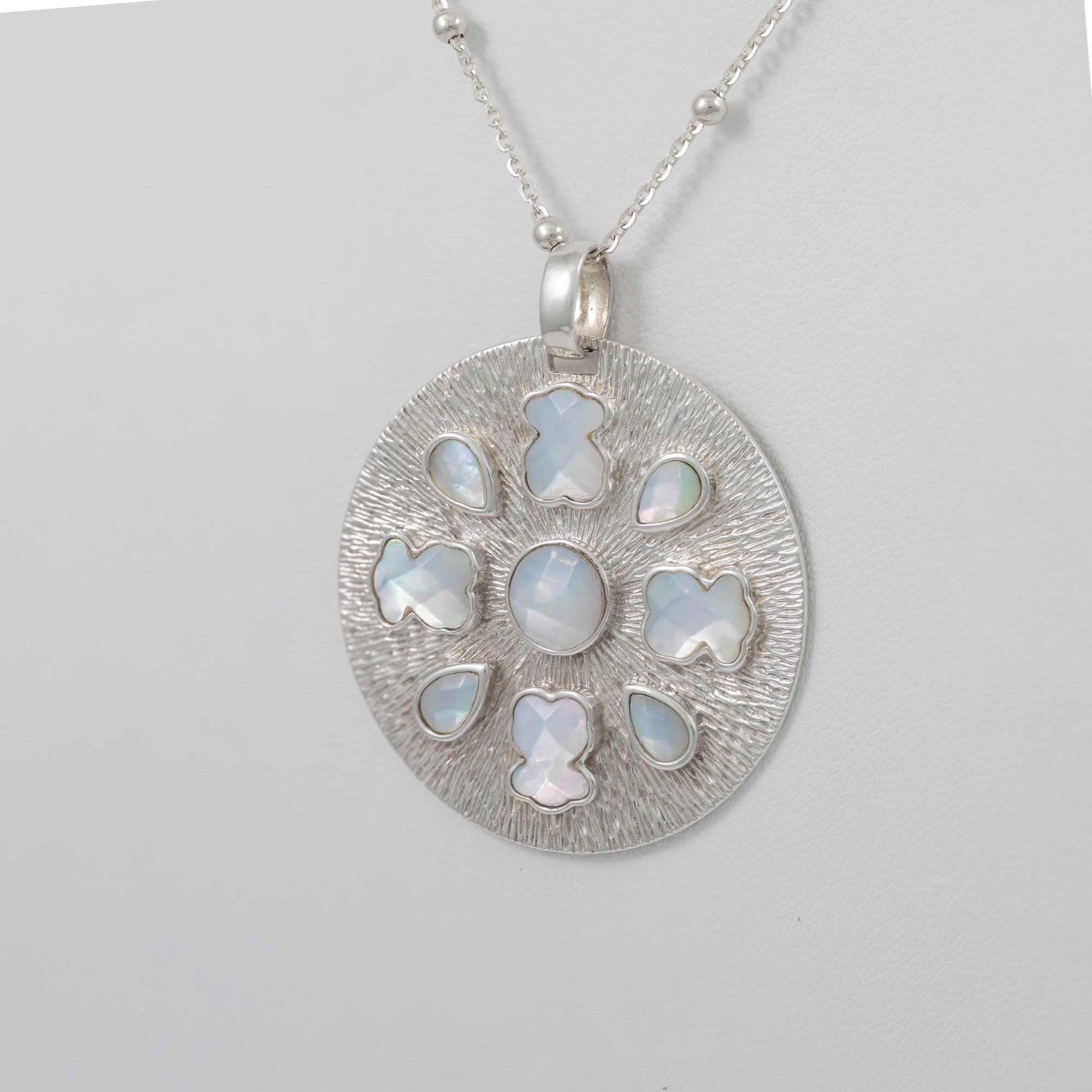Colgante Tous en Plata 925 con Nácar Colección Minerva