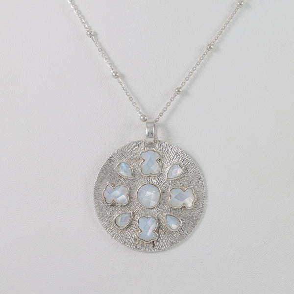 Colgante Tous en Plata 925 con Nácar Colección Minerva