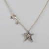 Collar con colgante Pandora en plata 925 Estrella Brillante