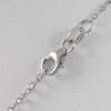 Collar con Colgante en plata 925 Hoja