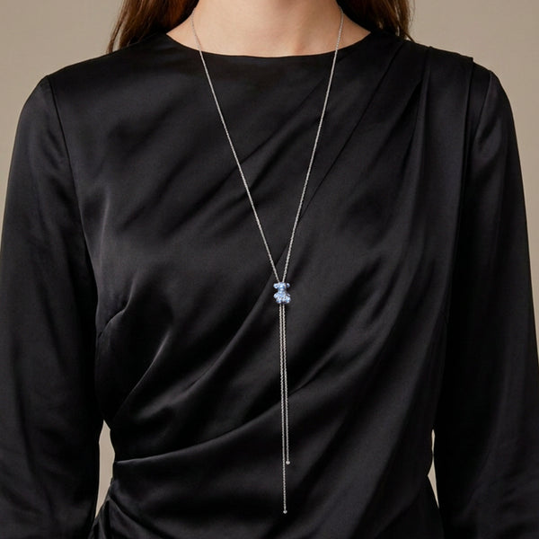 Collar Largo Tous de Plata 925 y motivo oso 3D Bold Bear