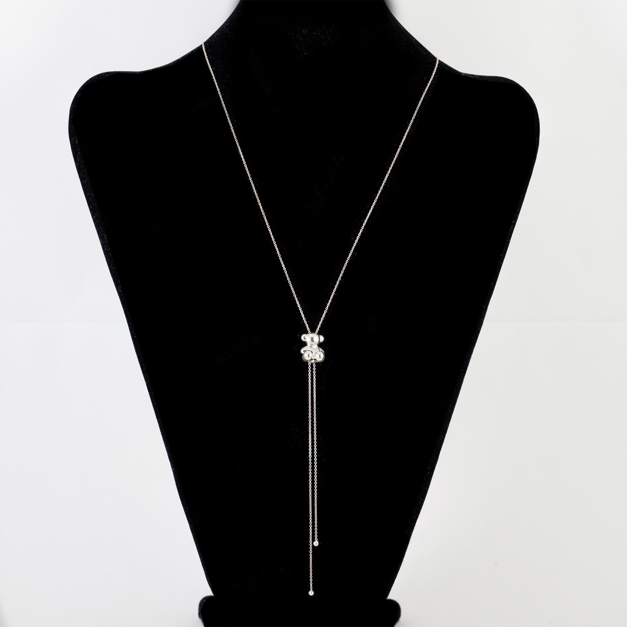 Collar Largo Tous de Plata 925 y motivo oso 3D Bold Bear