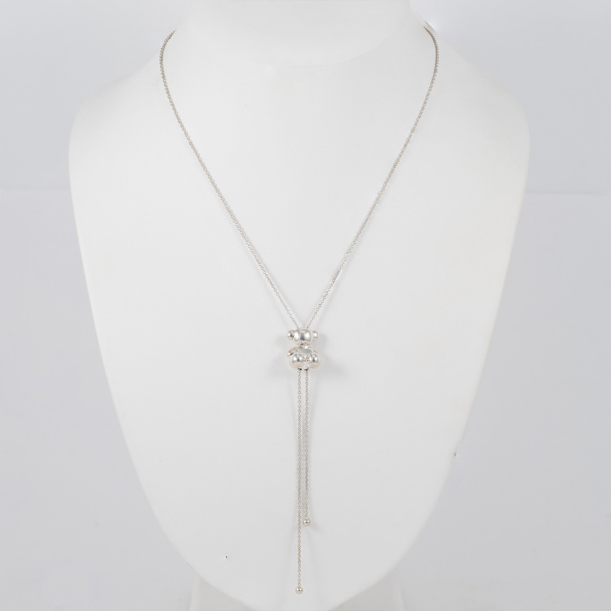 Collar Largo Tous de Plata 925 y motivo oso 3D Bold Bear