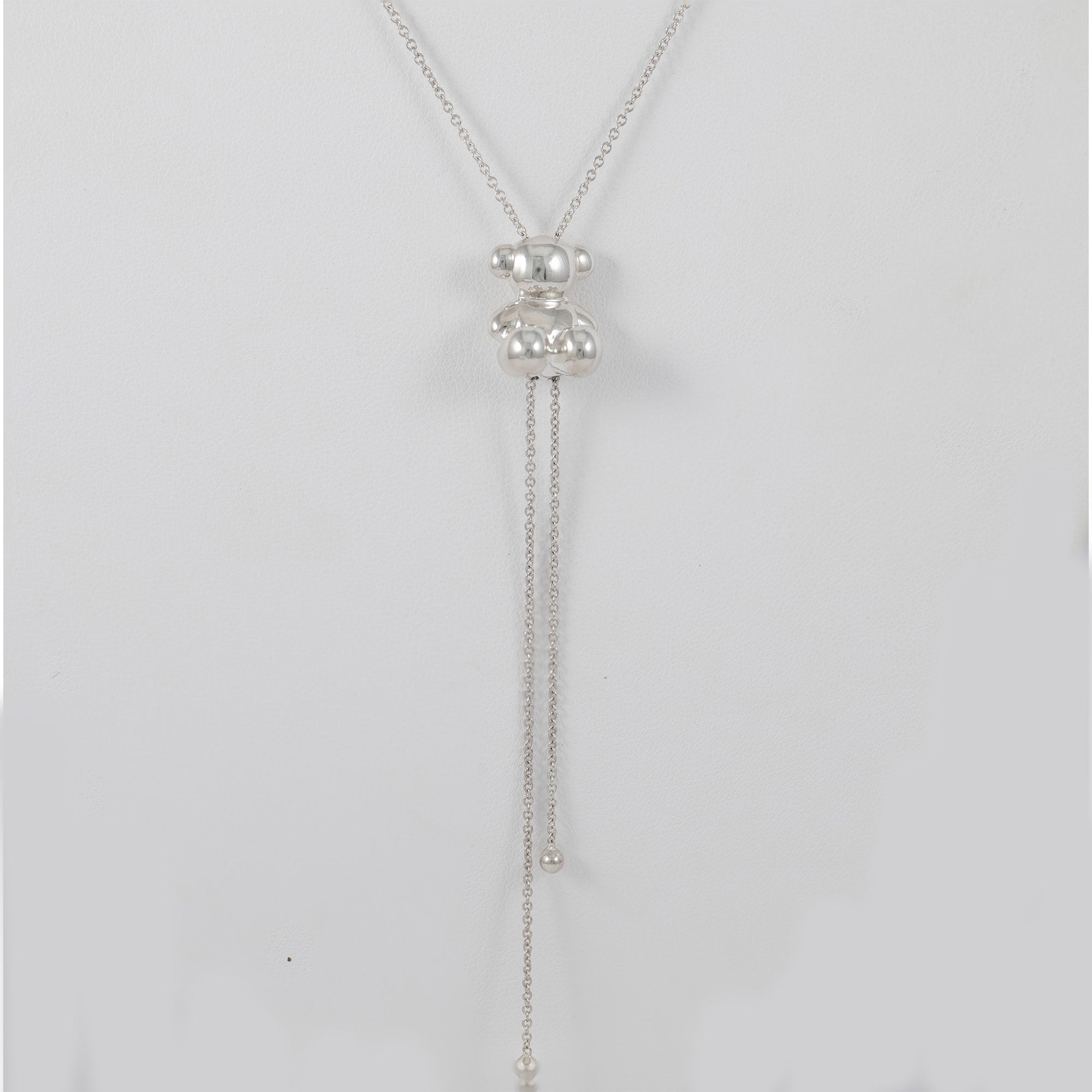 Collar Largo Tous de Plata 925 y motivo oso 3D Bold Bear