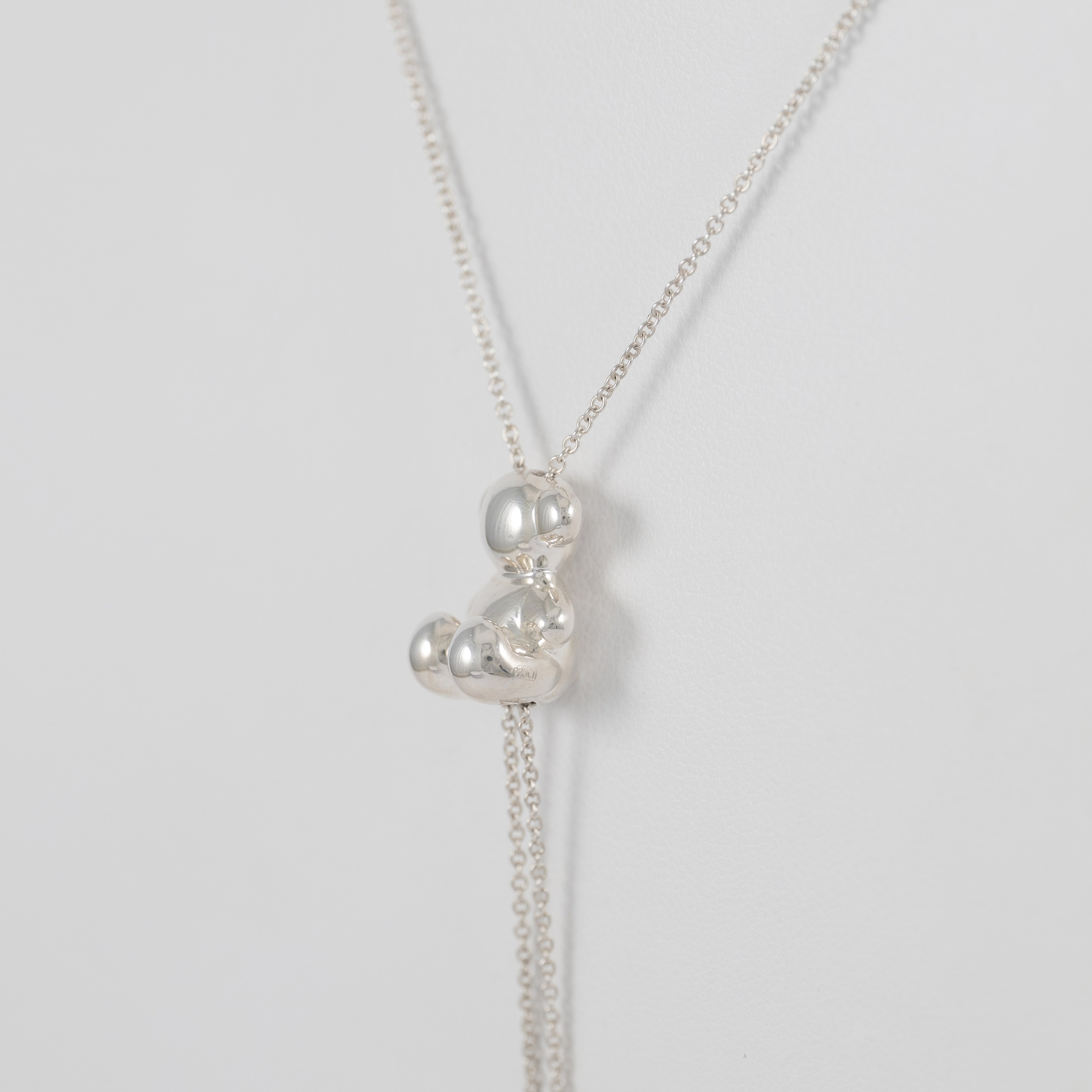 Collar Largo Tous de Plata 925 y motivo oso 3D Bold Bear