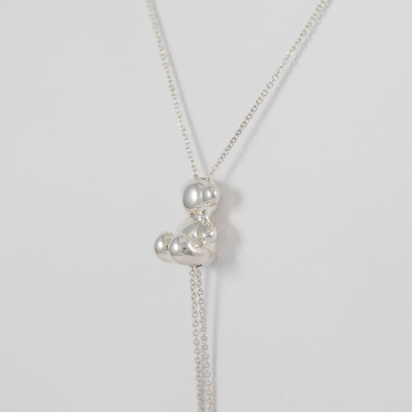 Collar Largo Tous de Plata 925 y motivo oso 3D Bold Bear