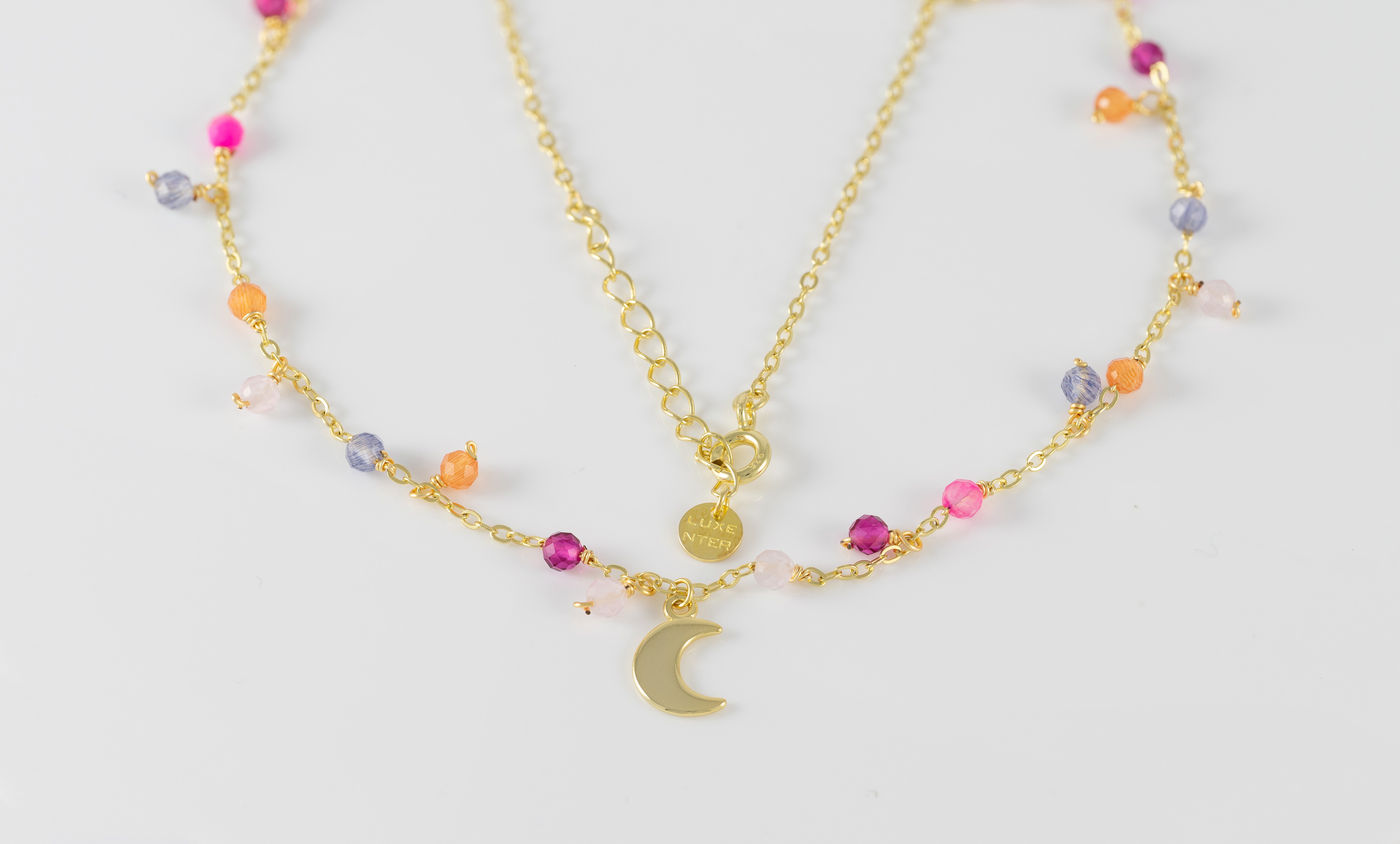 Collar Luxenter de plata 925 y gemas