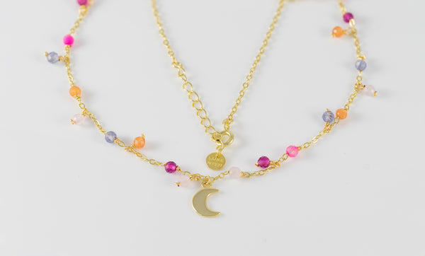 Collar Luxenter de plata 925 y gemas