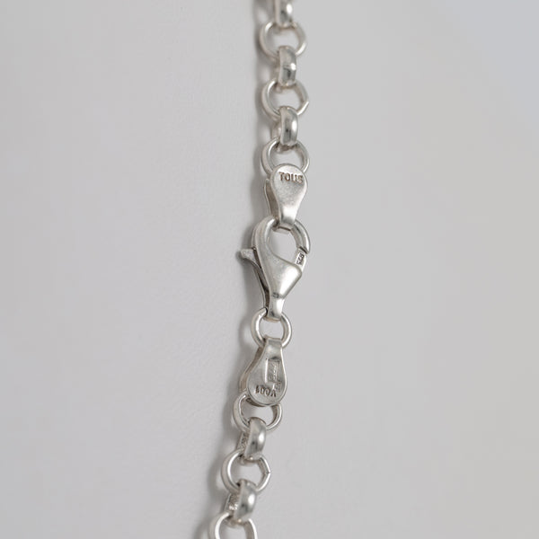 Collar con medalla Multi-oso Tous de plata 925