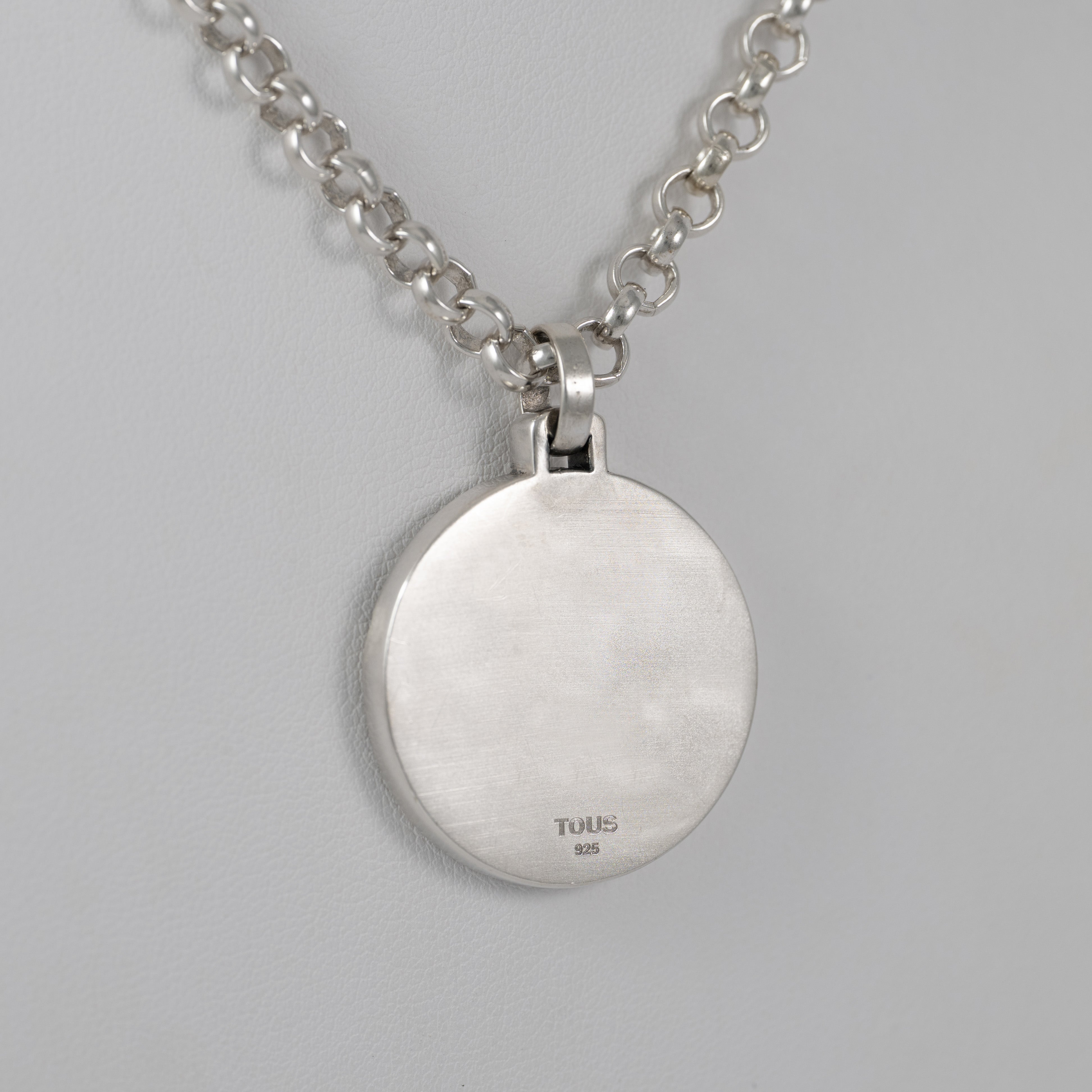Collar con medalla Multi-oso Tous de plata 925