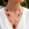 Collar Tous de Plata 925 con motivos oso de gemas Cruise