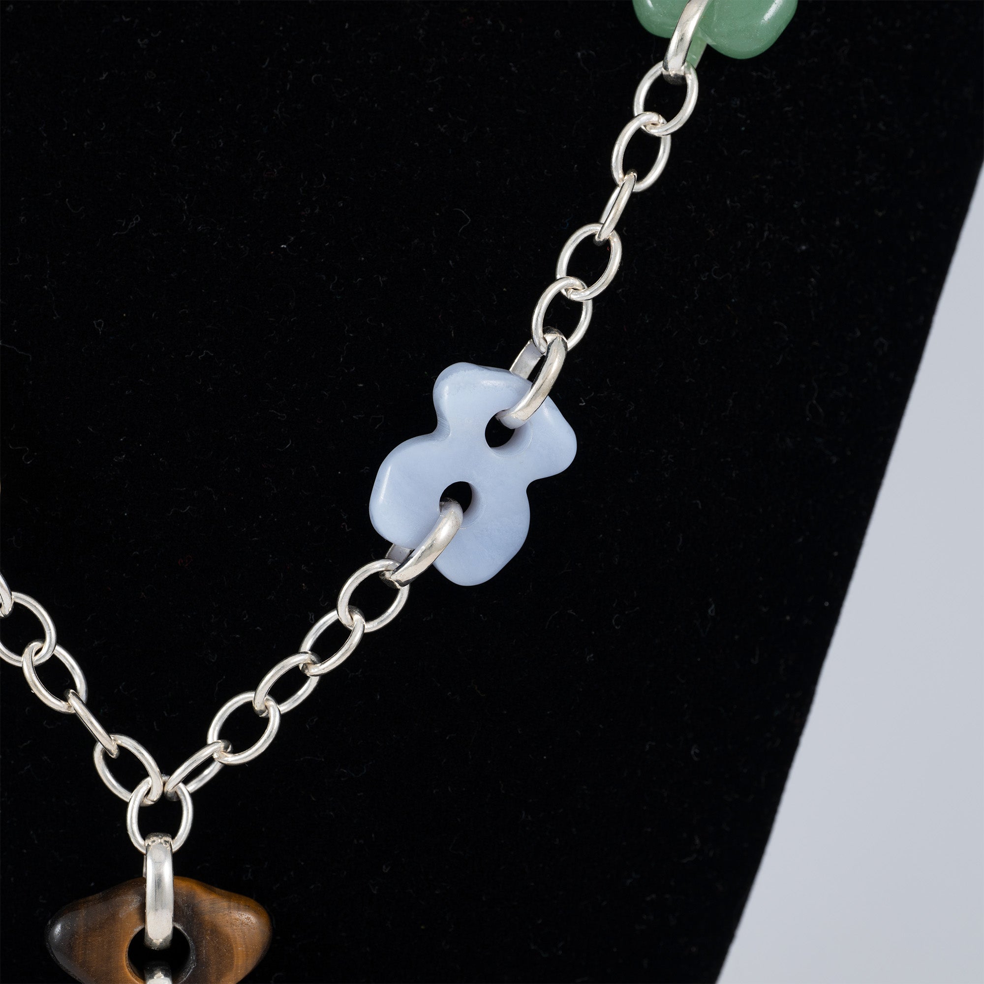 Collar Tous de Plata 925 con motivos oso de gemas Cruise