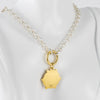 Collar Tous Plata 925 Bicolor Hav con colgante mediano oso con baño de oro 18kt y gemas Sugar Party