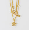Collar Tous en plata vermeil y estrella de zafiros New Motif