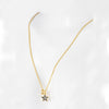 Collar Tous en plata vermeil y estrella de zafiros New Motif