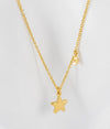 Collar Tous en plata vermeil y estrella de zafiros New Motif