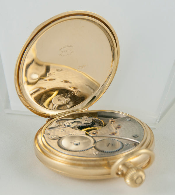 Dennison Watch Case Co.Ltd ALD Pocket Watch Yellow Gold 18k