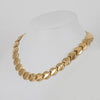 Cadena gargantilla corazones oro 18k 750 50cm