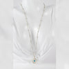 Gargantilla Tous en plata 925 con bolitas y Colgante Crossword Mama de plata 925 y esmalte azul