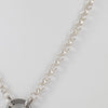 Gargantilla Tous Hold con anilla Dark Silver en plata 925 y colgante Corazón en plata Vermeil