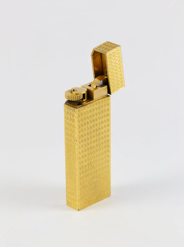 Cartier Gold Plated Pentagon Lighter