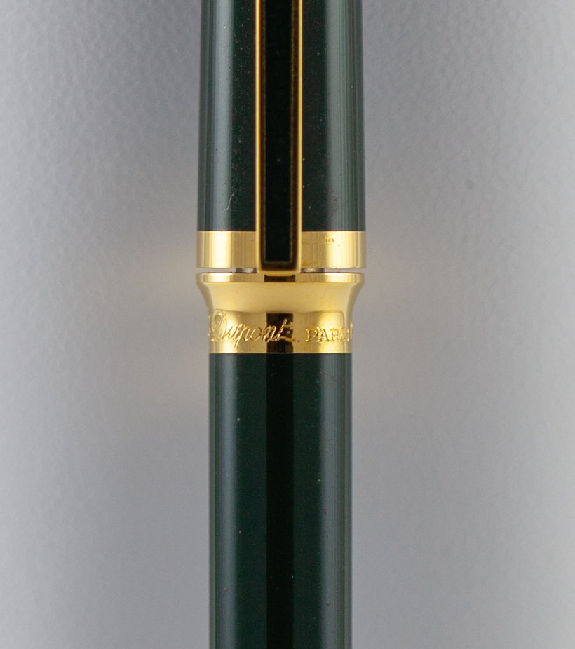 S.T. Dupont Les Montparnasse Rollerball Pen Green Chinese Lacquer