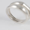 Pack de anillos apilables Pandora de Plata 925 con forma orgánica