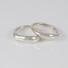 Pack de anillos apilables Pandora de Plata 925 con forma orgánica