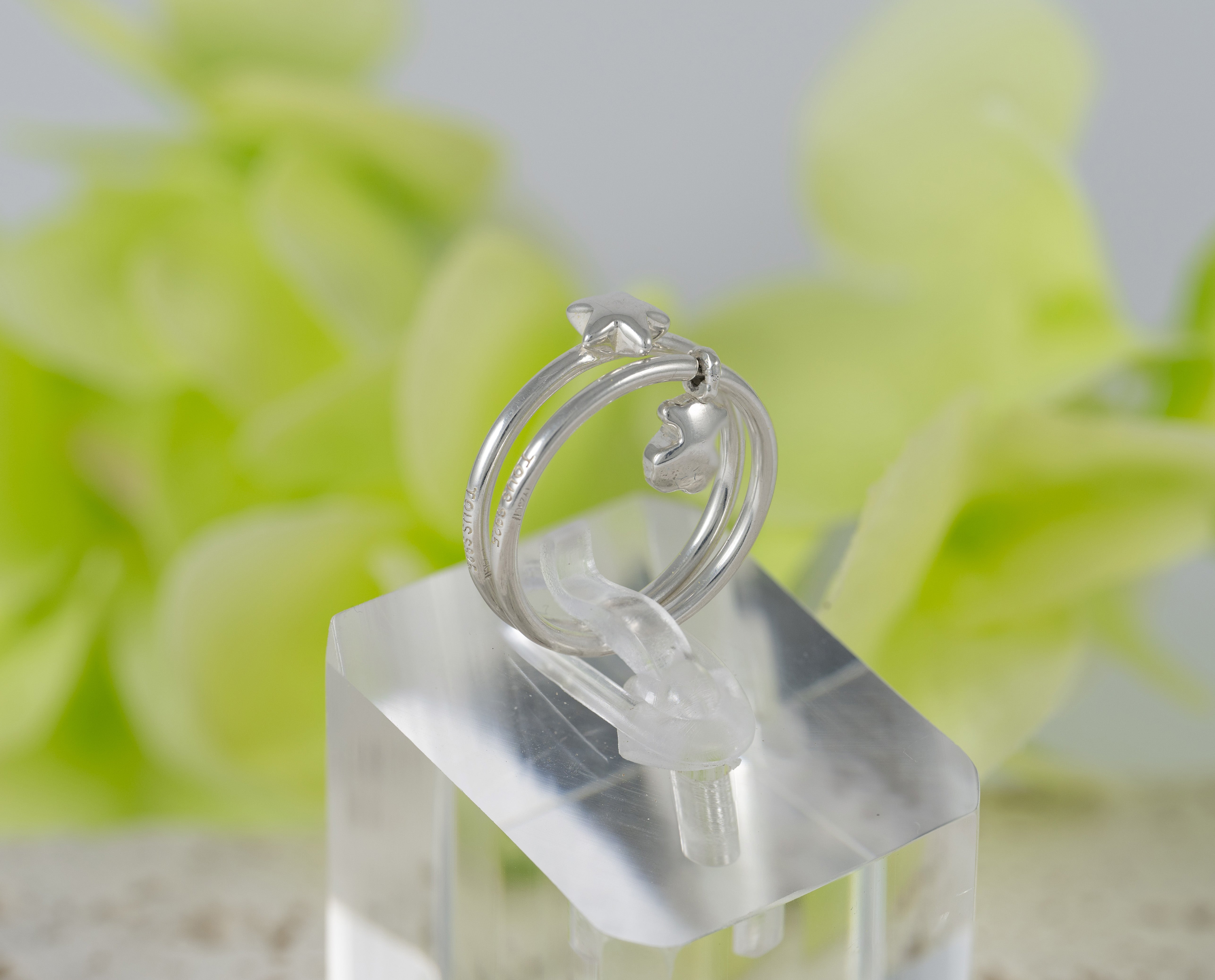 Pack de Anillos Tous motivos oso-estrella de plata Mini Icons