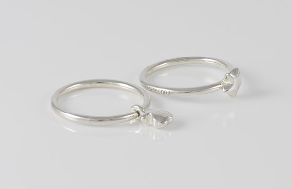 Pack de Anillos Tous motivos oso-estrella de plata Mini Icons