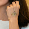 Pulsera pasamanos Corona oro 18k 750
