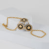 Pulsera pasamanos oro 18k 750