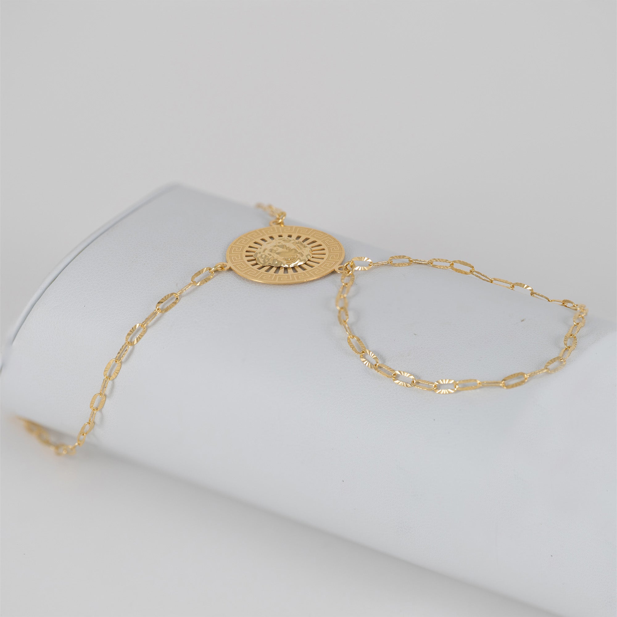 Pulsera pasamanos oro 18k 750