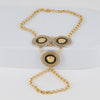 Pulsera pasamanos oro 18k 750