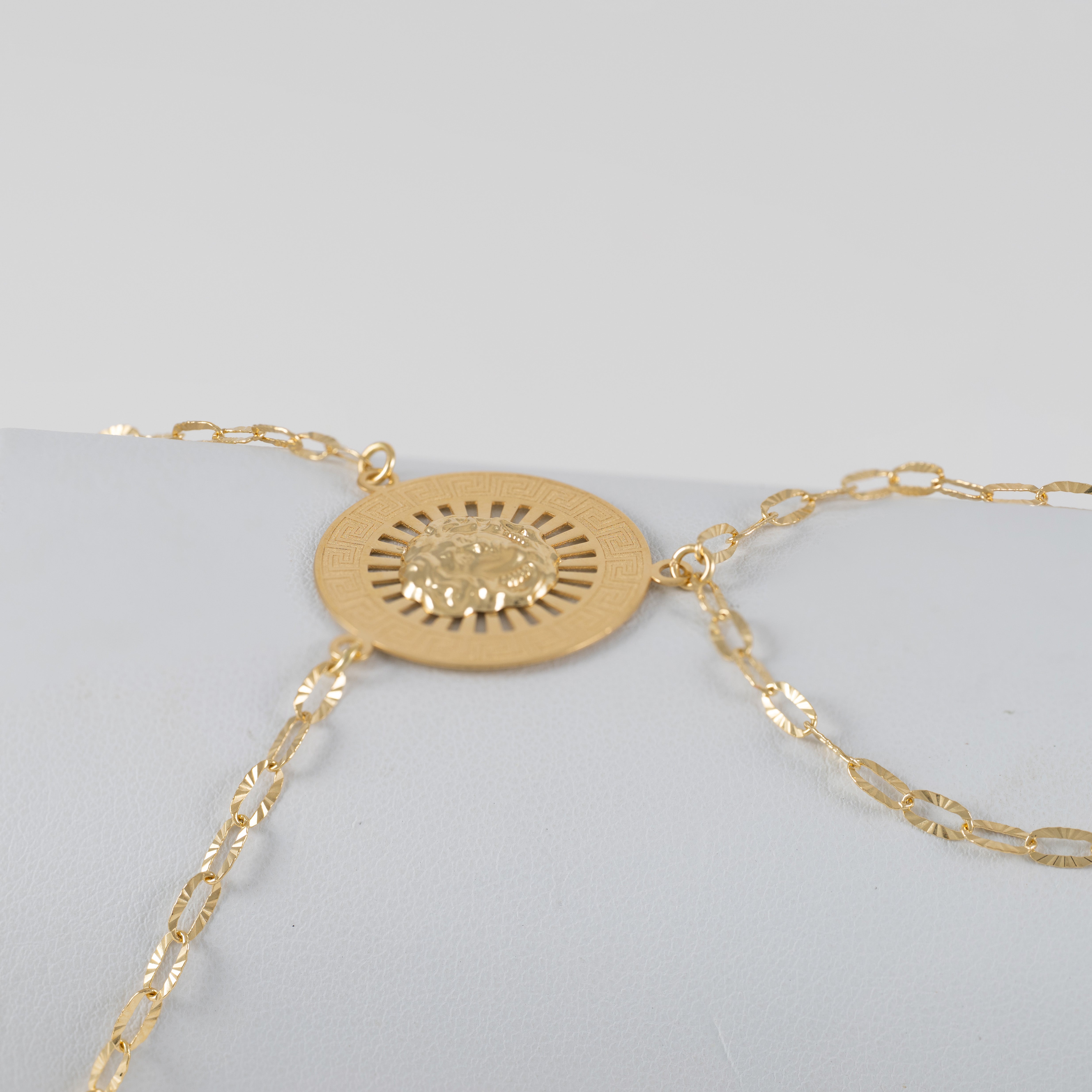 Pulsera pasamanos oro 18k 750