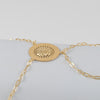 Pulsera pasamanos oro 18k 750