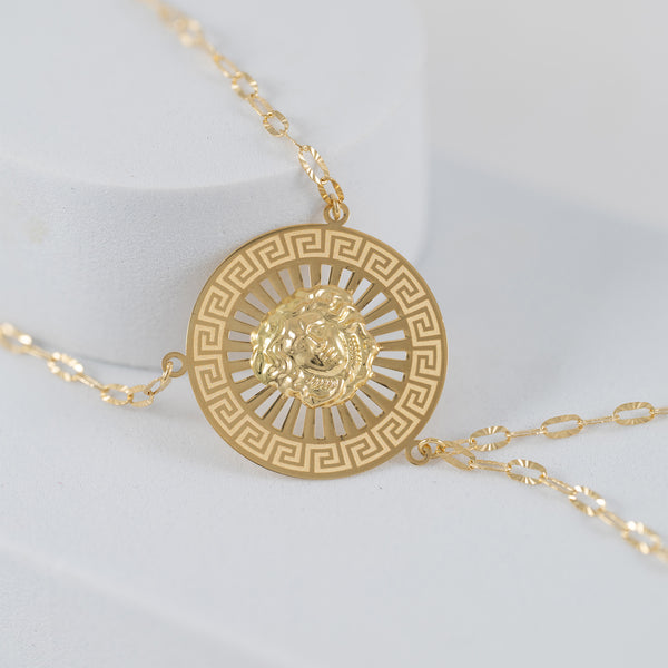 Pulsera pasamanos oro 18k 750
