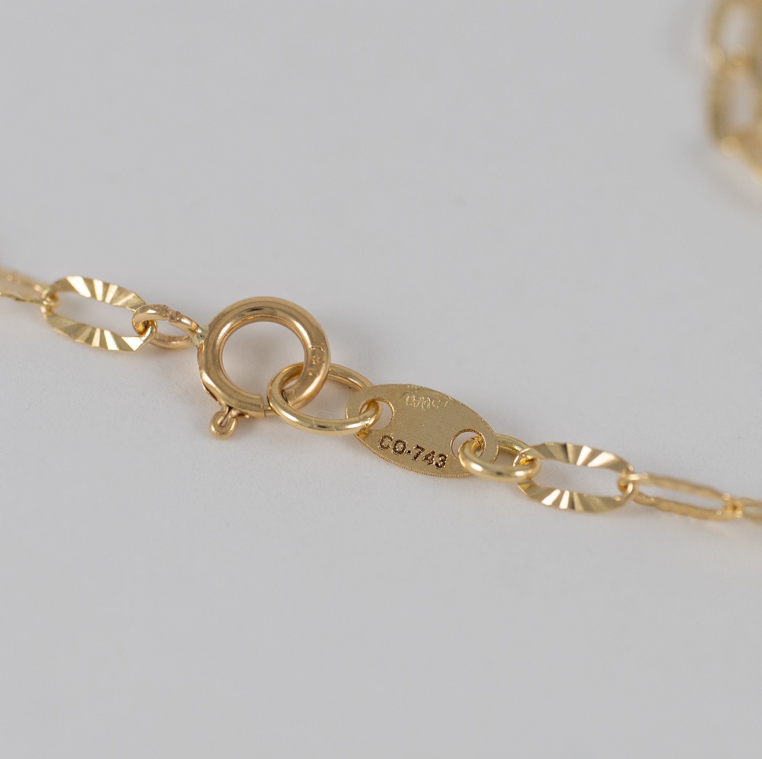 Pulsera pasamanos oro 18k 750