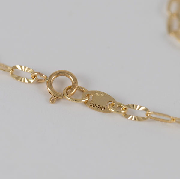 Pulsera pasamanos oro 18k 750