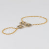 Pulsera pasamanos oro 18k 750