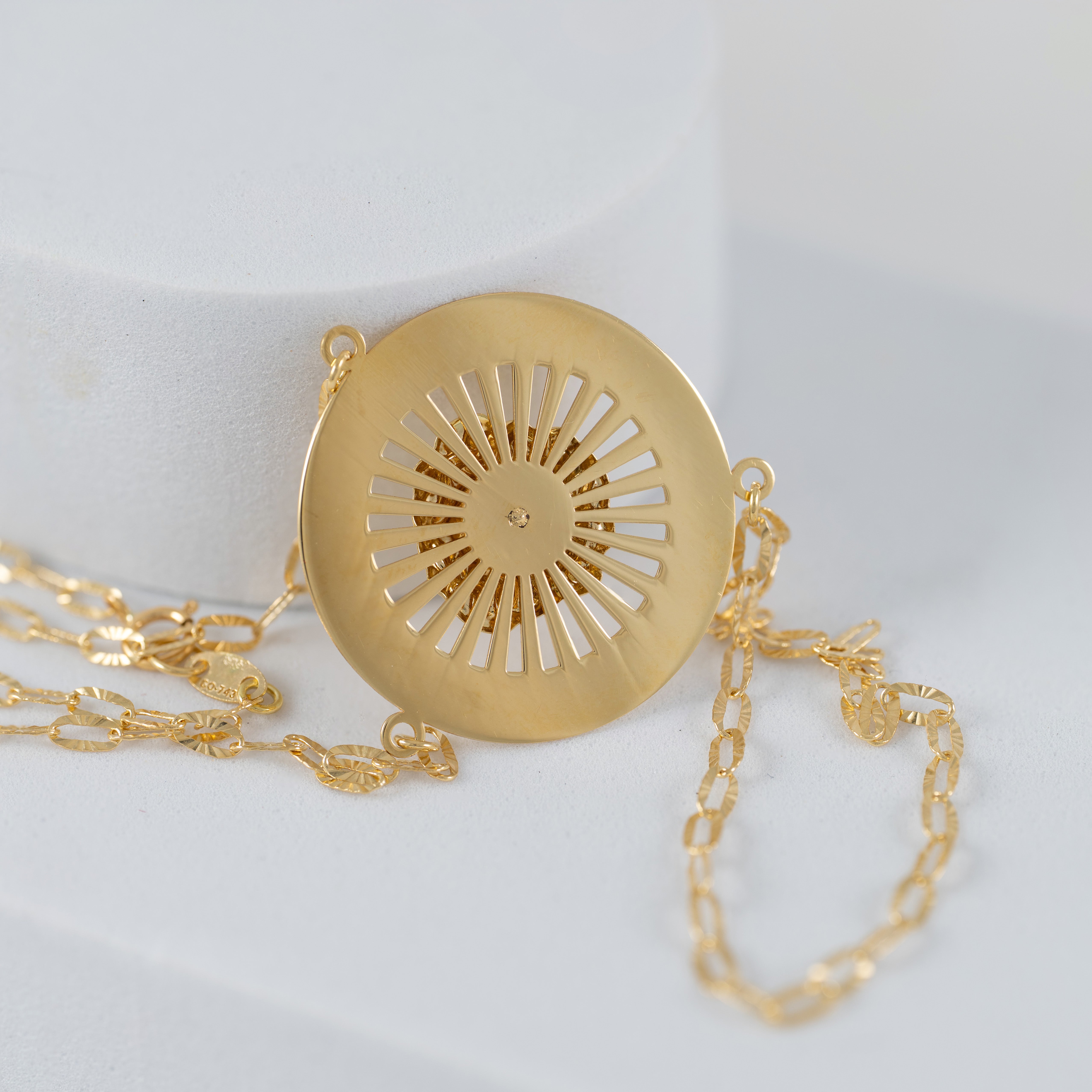 Pulsera pasamanos oro 18k 750