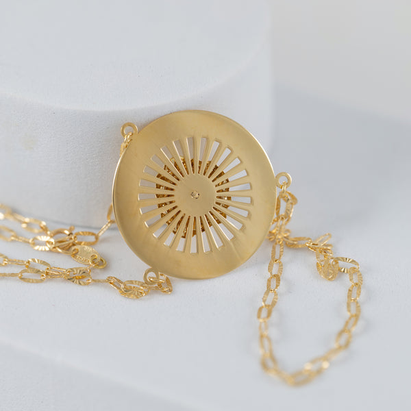 Pulsera pasamanos oro 18k 750