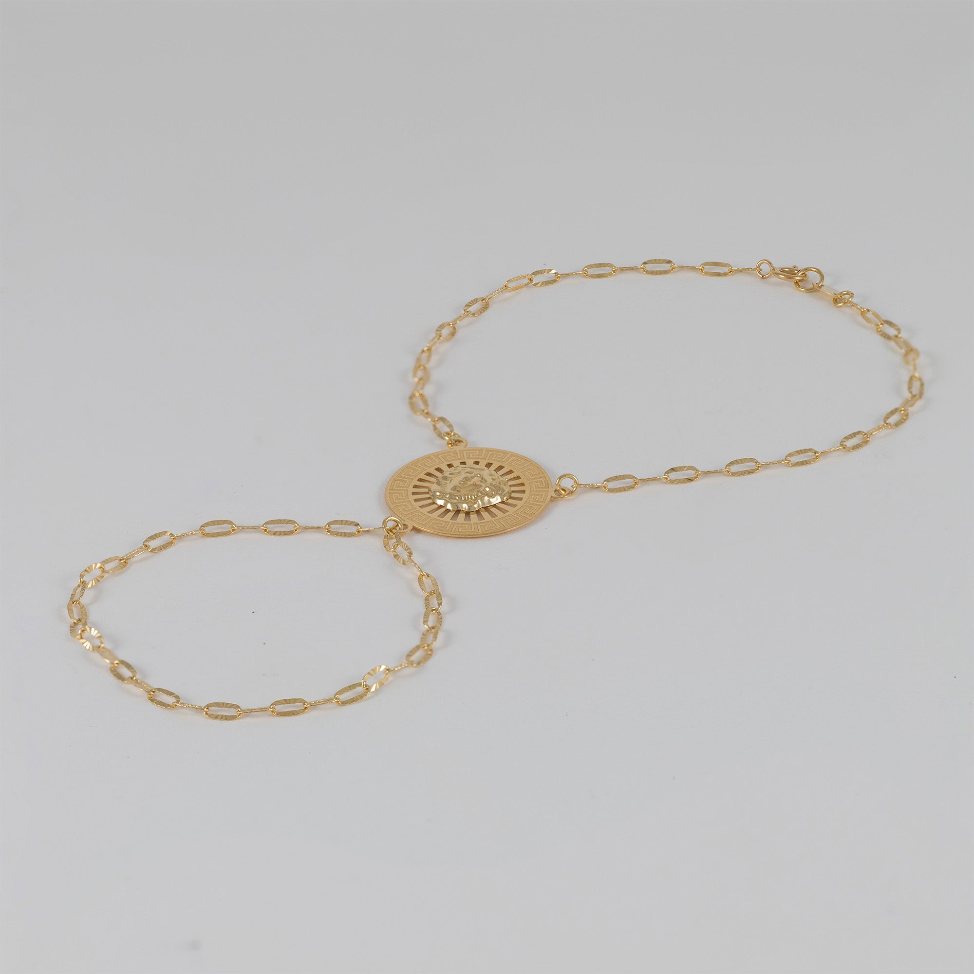 Pulsera pasamanos oro 18k 750