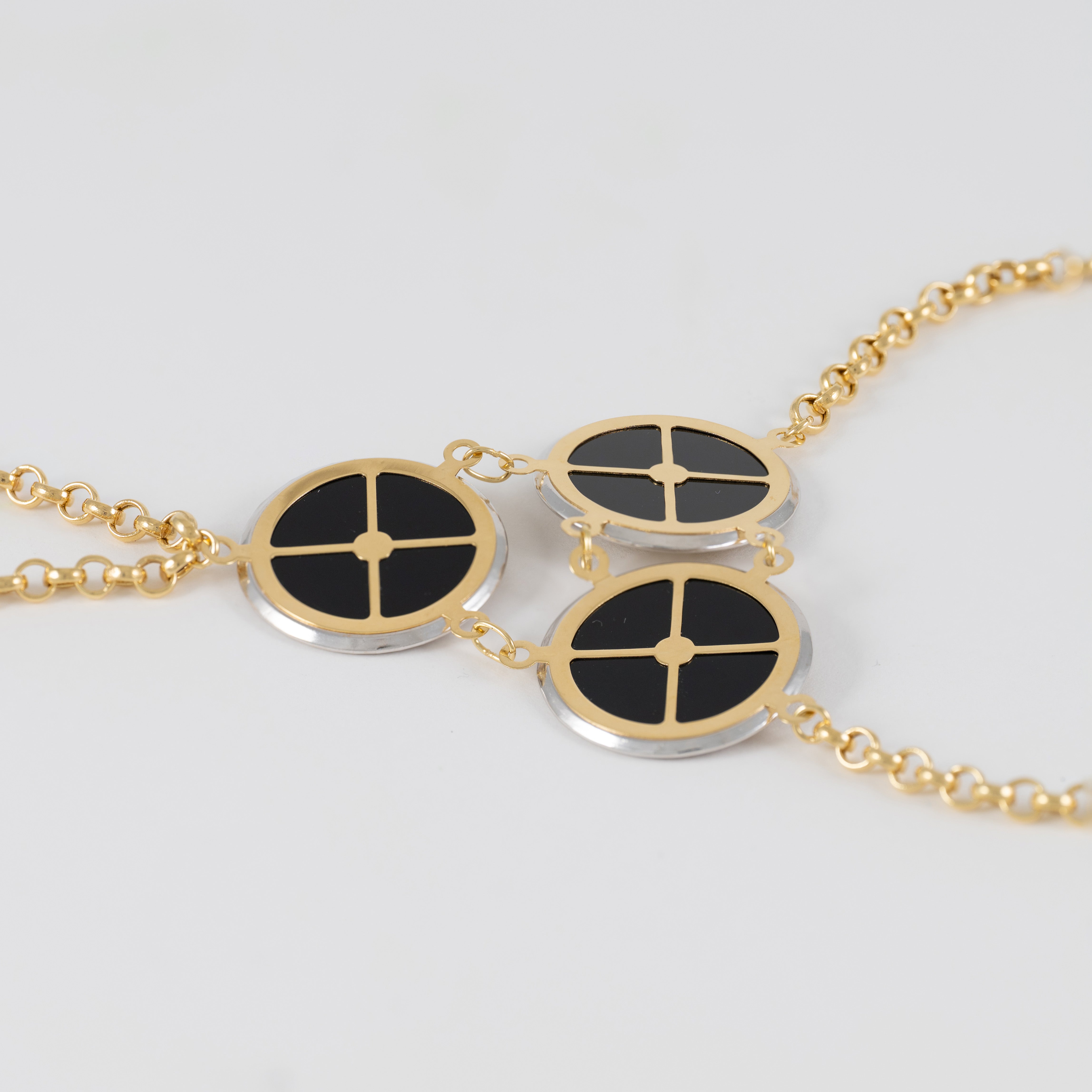 Pulsera pasamanos oro 18k 750