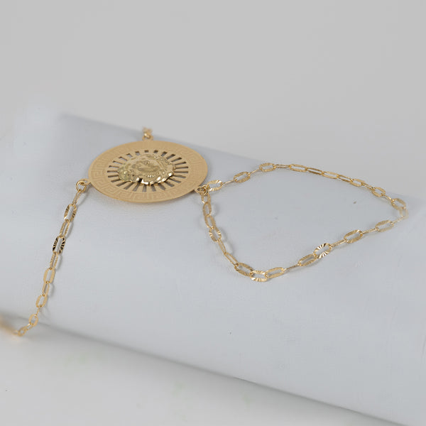 Pulsera pasamanos oro 18k 750